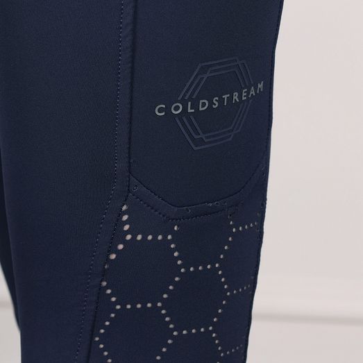 Coldstream Ecclaw Elite Compression Riding Tights Navy