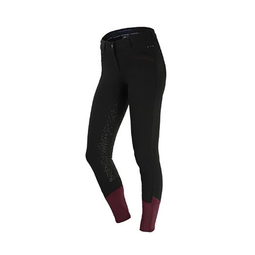Coldstream Learmouth Ladies Breeches Black/Windsor Wine