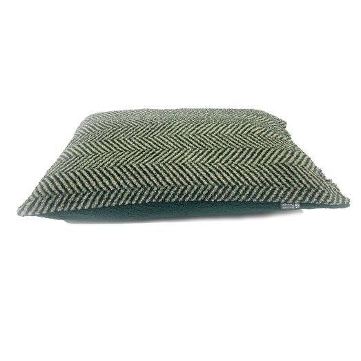 Danish Design Fleece Herringbone Duvet Cover Spare Green