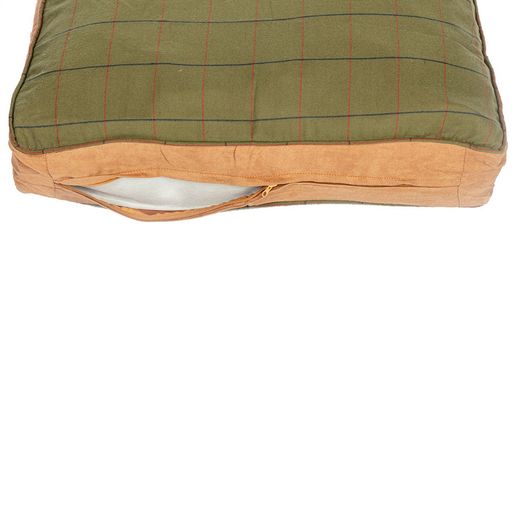 Danish Design Tweed Box Duvet Cover Spare Green &amp; Tan