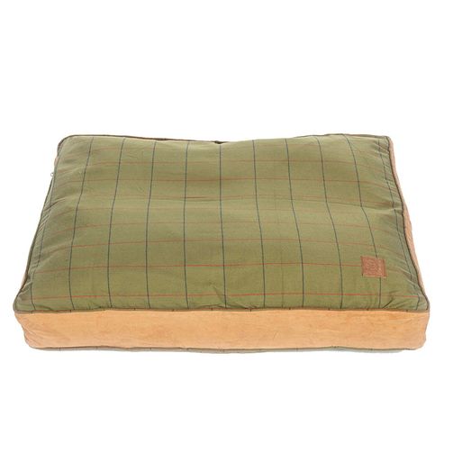 Danish Design Tweed Box Duvet Green &amp; Tan