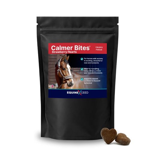 Equine Exceed Calmer Bites Strawberry Hearts