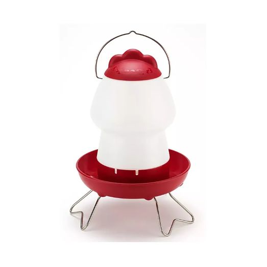 Feathers &amp; Beaky Top Fill Chicken Drinker