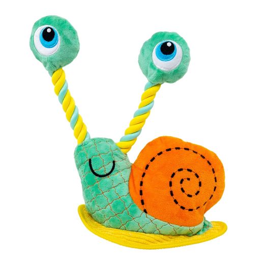 Kong Bendeez Snail Dog Toy Green