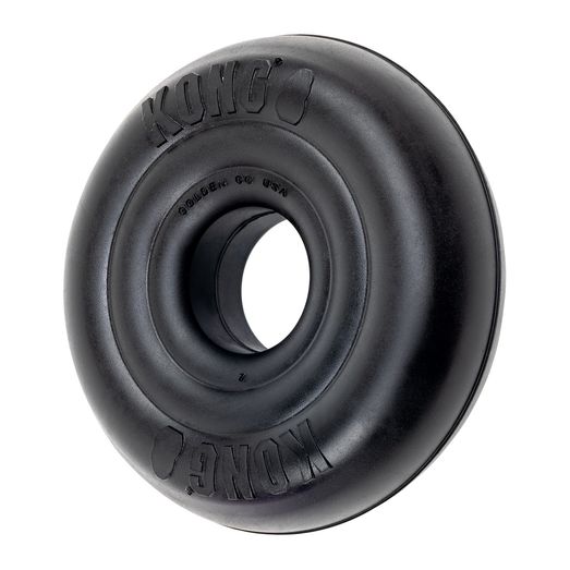 Kong Extreme Donut Dog Toy Black