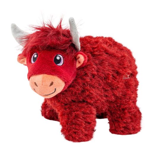 Kong Toughz Highland Cow Dog Toy