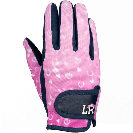 Little Rider Pony Fantasy Gloves Child Navy/Pink