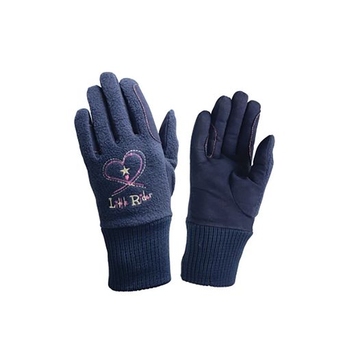 Little Rider Riding Star Winter Gloves Child Navy