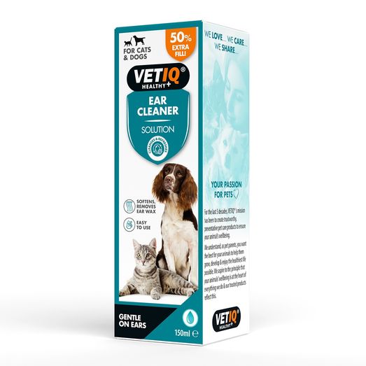Vetiq Ear Cleaner Solution For Cats &amp; Dogs