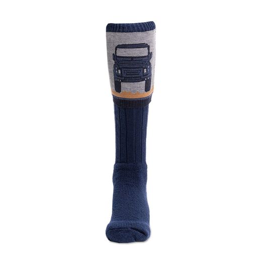 Waring Brooke Fendleer Sock Bl Blue