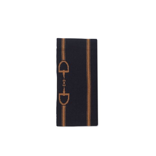 Waring Brooke Snaffle Headband/Snood Navy