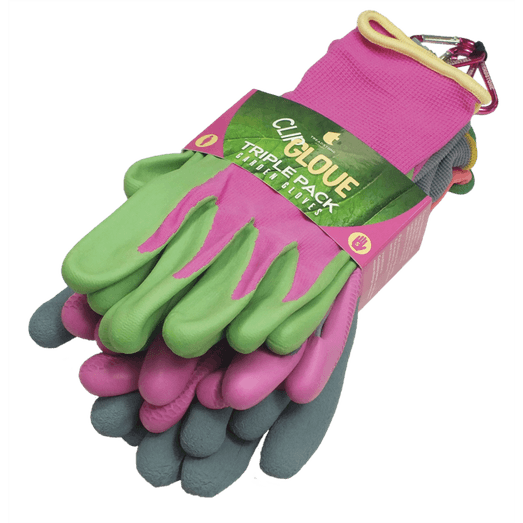 Clipglove Gardeners Triple Pack Ladies