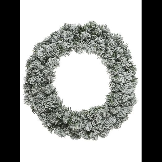 Kaemingk Imperial Snowy Wreath 60cm