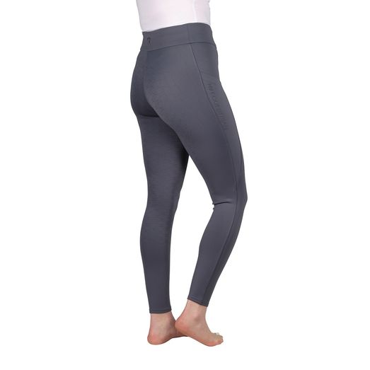 Hy Equestrian Melton Flex Riding Tights Ladies Anthra