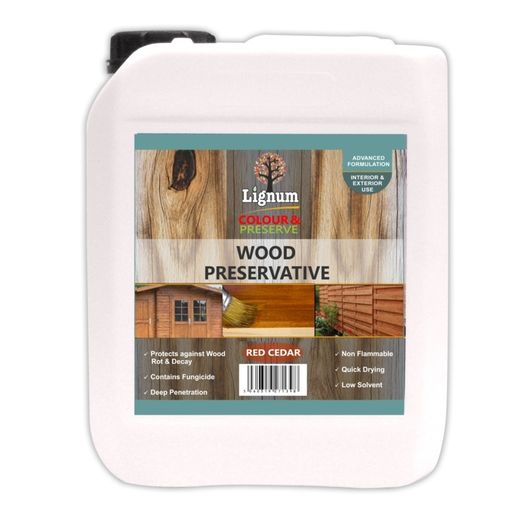 Lignum Wood Preserver Red Cedar