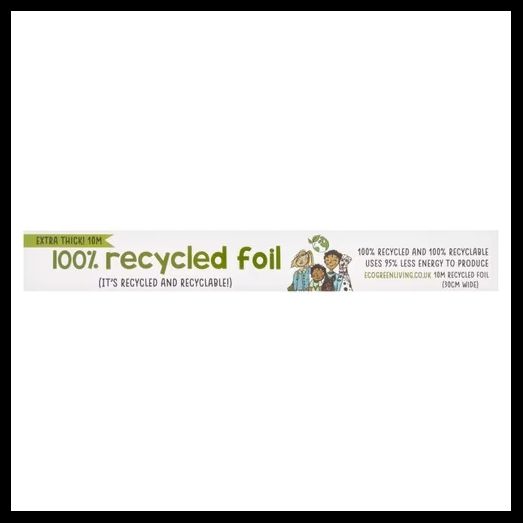 Eco Green Living 100% Recycled Aluminium Foil 10m