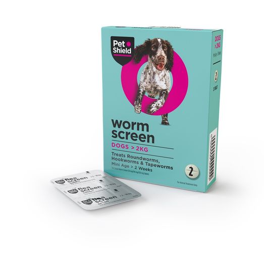 Petshield Worm Screen Tablets For Dogs