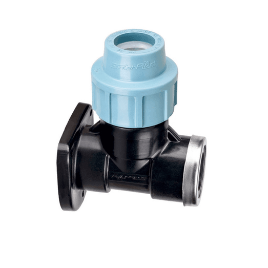SantehPlast Wall Plate Elbow Water/Pipe Coupling