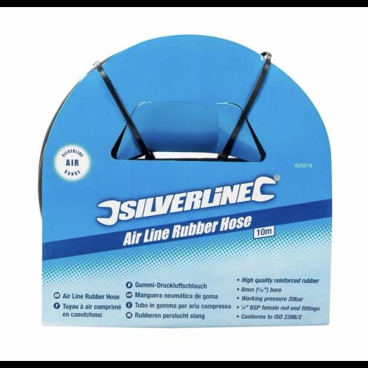 Compressor Air Line &amp; Water Rubber Hose 20bar/10m