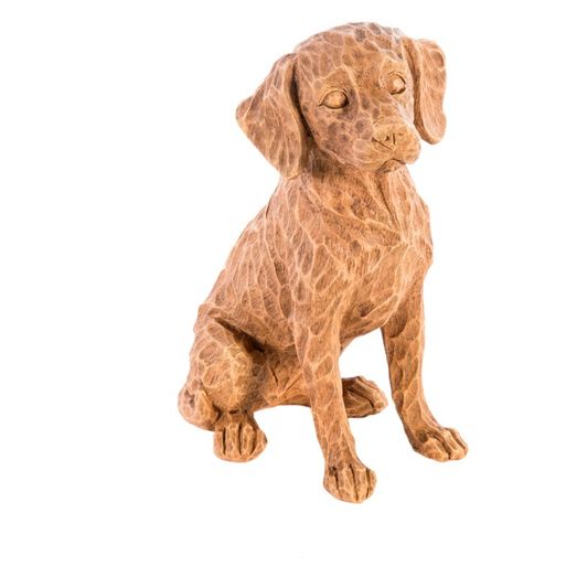 Premier Wood Cut Effect Sitting Labrador