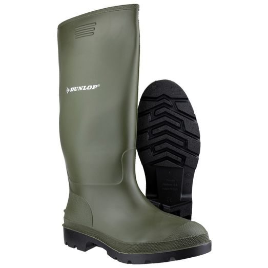 Dunlop Pricemastor Wellington Boot Green