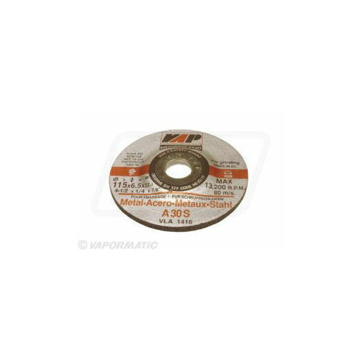 10 x 115mm Metal Grinding Disc