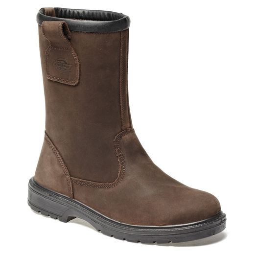 Dickies Nevada Safety Rigger Boots - Brown